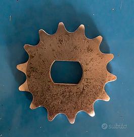pignone califfone rizzato 14 denti piatto