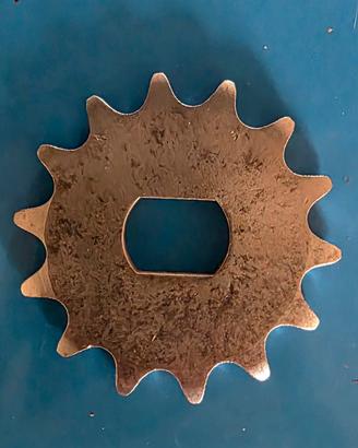 pignone califfone rizzato 14 denti piatto