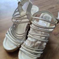 Sandali con zeppa Penny Black