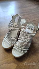 Sandali con zeppa Penny Black