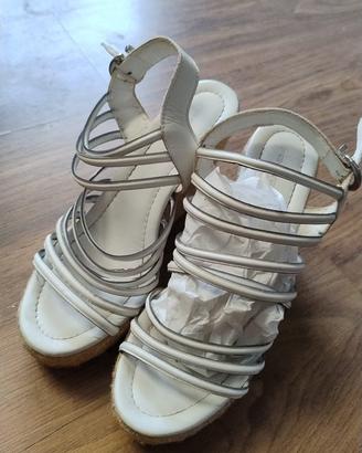 Sandali con zeppa Penny Black