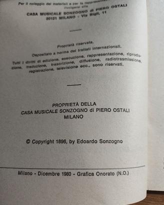 ANDREA CHENIER di Umberto Giordano