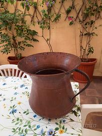 Brocca in rame di fine Ottocento