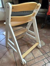Seggiolino x bambino x tavolo