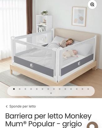 Barriera per letto / sponda Monkey Mum
