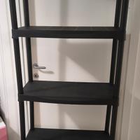 Scaffalatura in plastica 5 ripiani