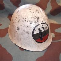 Bulgarian Military Police Mod 72 Steel Helmet