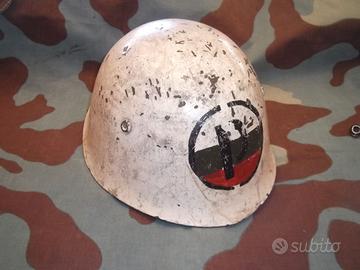 Bulgarian Military Police Mod 72 Steel Helmet