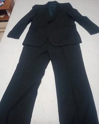 Abito Completo Uomo Gessato Vintage SanRemo - Tagl
