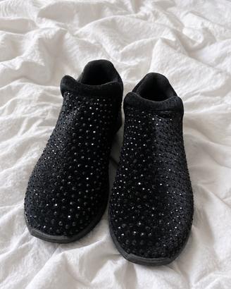 SCARPE DONNA NERE CON STRASS
