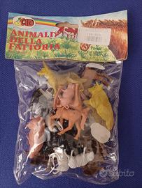 Busta animali della fattoria vintage