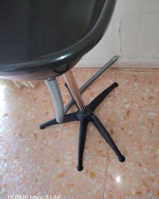 Lavatesta portatile