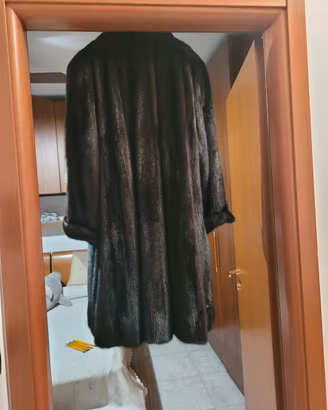 Pelliccia di Visone BLACKGLAMA Originale + Cappell