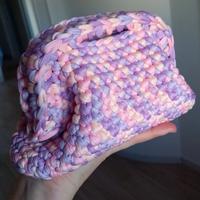 Borsa clutch uncinetto