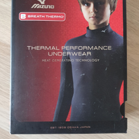 Maglia termica Mitzuno nera