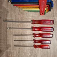 2 set chiavi esagonali 