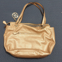 Borsa Guess in ecopelle bronzo dorata