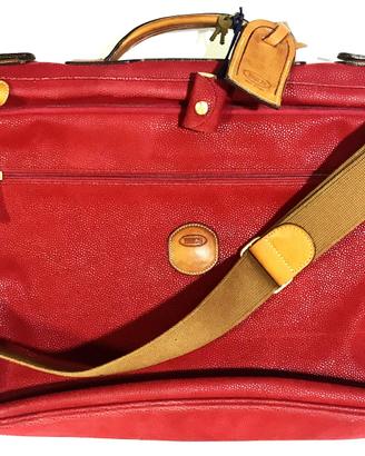 Bric's Life Borsone Viaggio cuoio rosso NUOVO