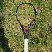 Racchetta tennis da collezionista modello alto