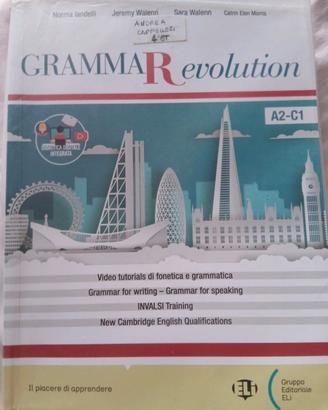 Libro di grammatica inglese 