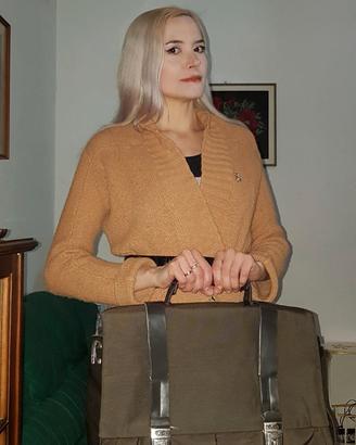 Borsa  ufficio portadocumenti grande marrone