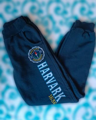 Pantaloni tuta blu scuro 