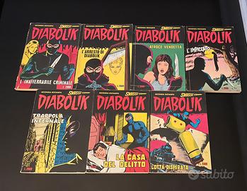 Lotto 27 fumetti Diabolik