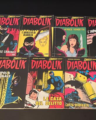 Lotto 27 fumetti Diabolik