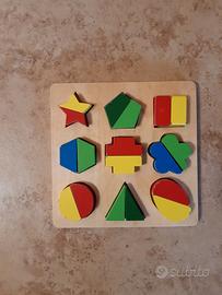 Giochi incastro in legno