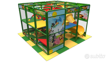 PLAYGROUND per interni tema giungla