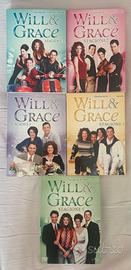 WILL & GRACE COFANETTI DVD STAGIONI 1 - 5 ITALIA