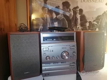 radio sistema Hi-Fi Micro Sony CMT-CP333, vintage