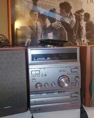 radio sistema Hi-Fi Micro Sony CMT-CP333, vintage