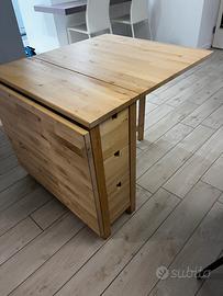 Tavolo Norden Ikea allungabile betulla.Non spedisc