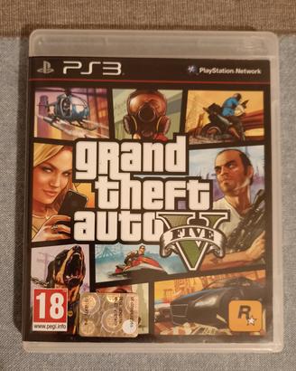 Gta 5 PlayStation 3 completo PAL con mappa bello!