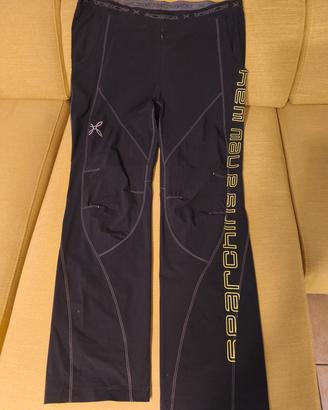 Pantaloni MONTURA estivi trekking uomo nero tg M 