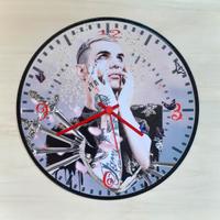Vinile 78 giri a orologio omaggio a Achille Lauro 