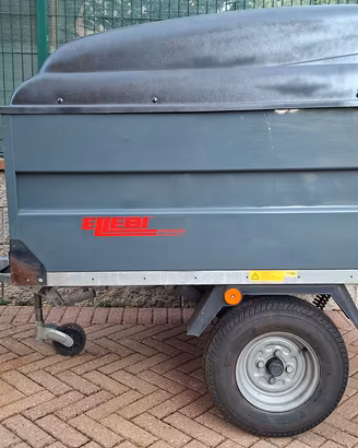 Rimorchio Ellebi 120x150 coperchio REVISIONATO!