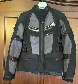 Giacca moto estiva/autunno donna Clover e guanti