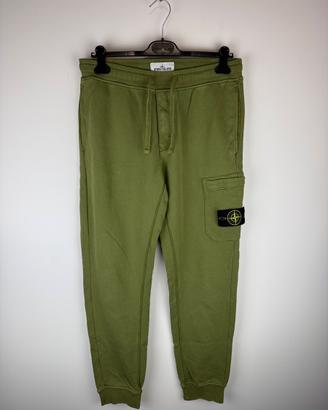 Pantaloni di tuta verdi Stone Island