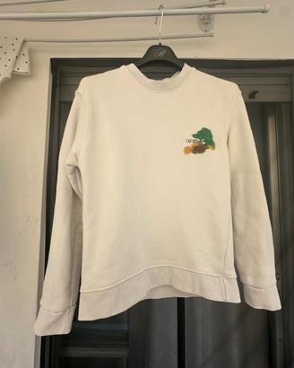 Vendi felpa off white taglia S