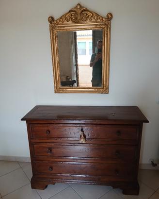 cassettone e specchio 