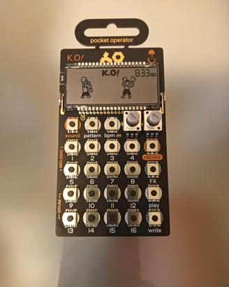Teenage Engineering PO-33 K.O. Come Nuovo