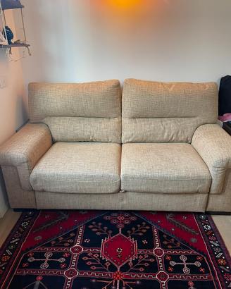 Divano Poltrone Sofa con poggiapiedi estraibile