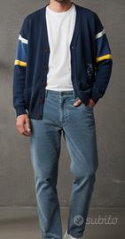 pantalone in velluto Trussardi taglia 50 