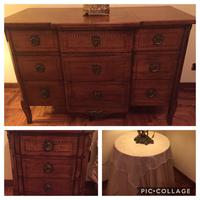 Comò reggenza e comodino FABER + tavolino