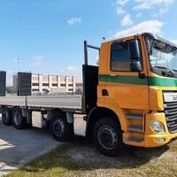 DAF CF 460 8x2 - Euro 6 - pianale con rampe