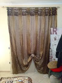 tenda camera da letto e soggiorno elegante 