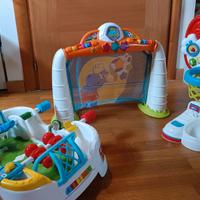 Set Clementoni(calcetto, canestro, porta calcio)