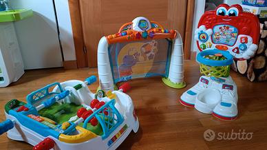 Set Clementoni(calcetto, canestro, porta calcio)